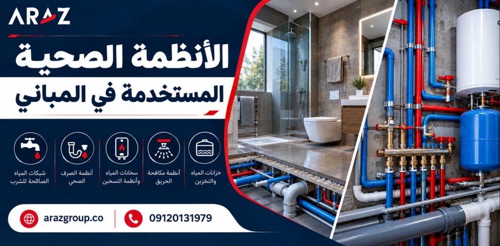 الأنظمة الصحية المستخدمة في المباني 17 الأنظمة الصحية المستخدمة في المباني